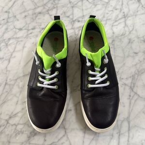 Elasticated Trainers BRYA638SOF SMOOTH BLACK Sz 41 9.5 US